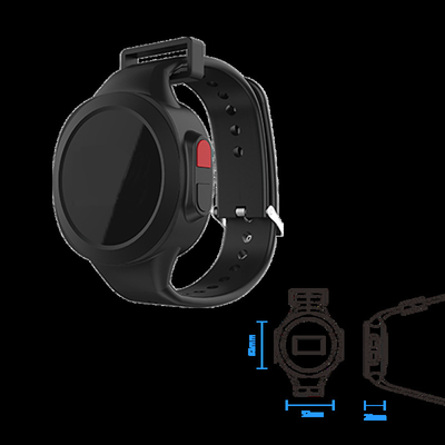 PC+ABS Buzzer Wristband Social Distancing Alarm System 6feet