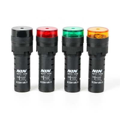 High Quality Instant Alert AC 12V -230V Small Alarm Signal Light Buzzer With Led Indicator
